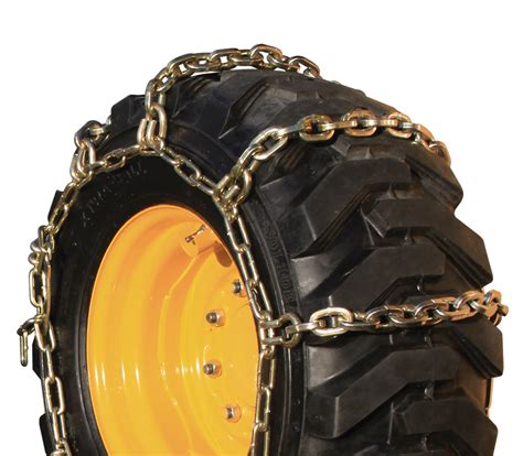 what size chains for my skid steer|skid steer cross chains.